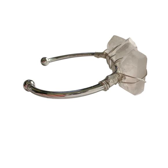 Kinsley Armelle Devi Collection Silver Quartz Bracelet - Picture 4 of 16